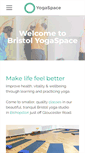 Mobile Screenshot of bristolyogaspace.co.uk
